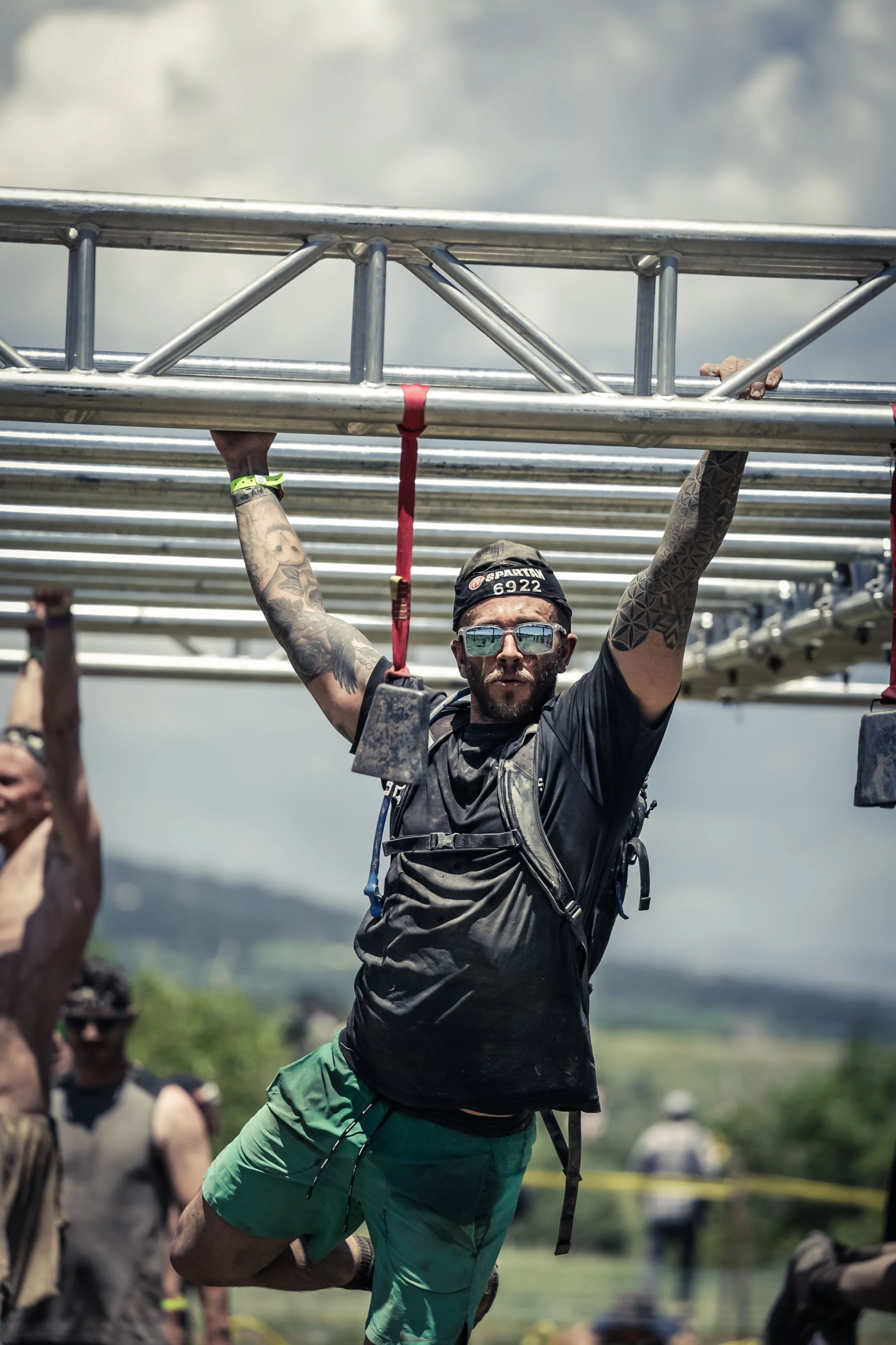 Brandon Tinges in a physical outdoor effort that informs the Grow As You Go mentor story.