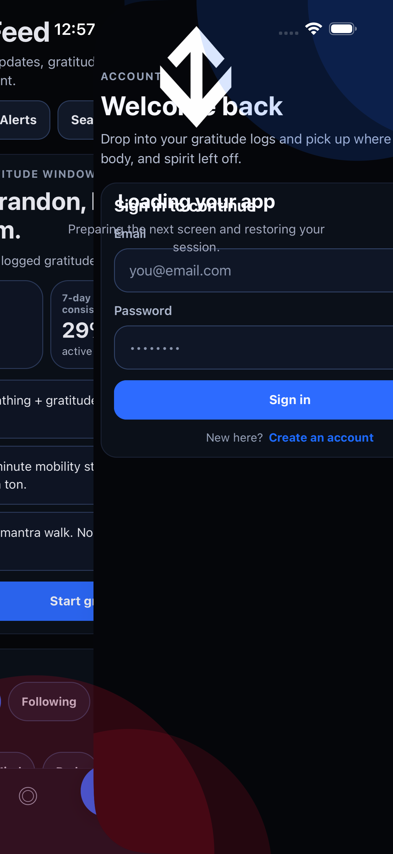 Grow As You Go signup screen showing Foundation and Premium membership choices.